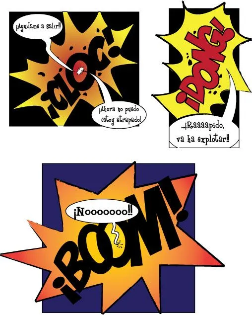 Taller Textos y onomatopeyas del comic | Mejores ideas, Servicios ...