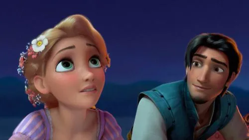 tangled disney Rapunzel Flynn Rider Flynn disneymoviesandfacts •