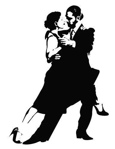 Tango silueta | Flickr - Photo Sharing!