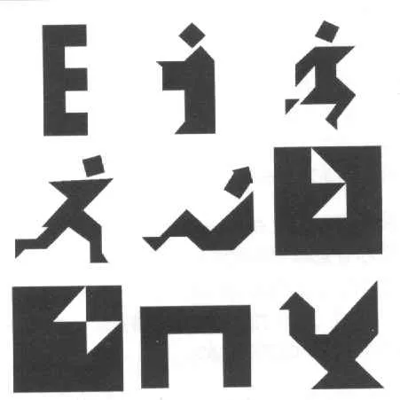 Figuras de Tangram - Imagui
