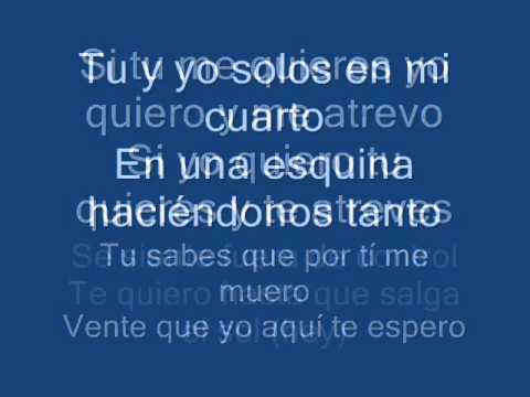 Tengo Tantas Ganas De Ti Letra.wmv - YouTube