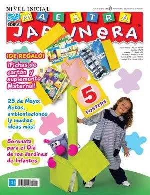 Tapas de Revistas: Tapa Revista Maestra Jardinera 2008