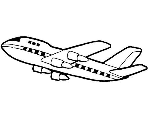 Avion dibujo facil - Imagui