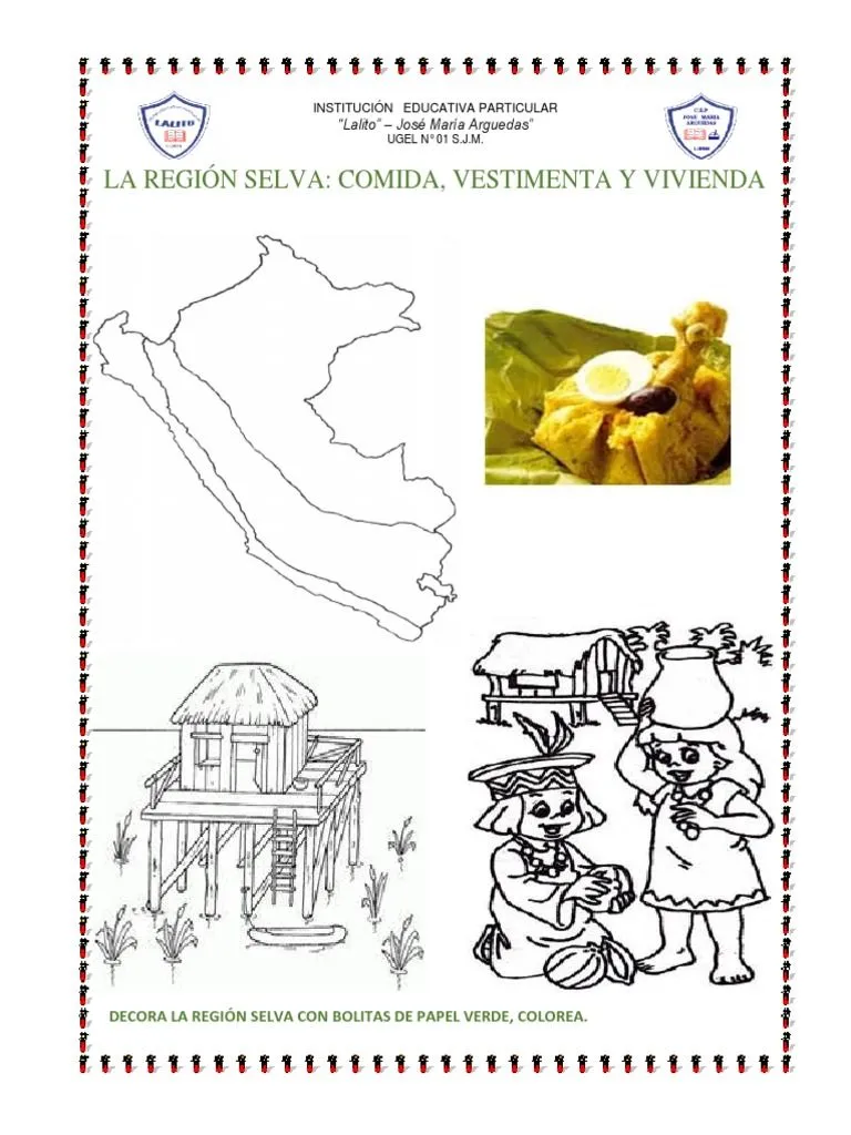 Tarea Virtual Region Selva | PDF