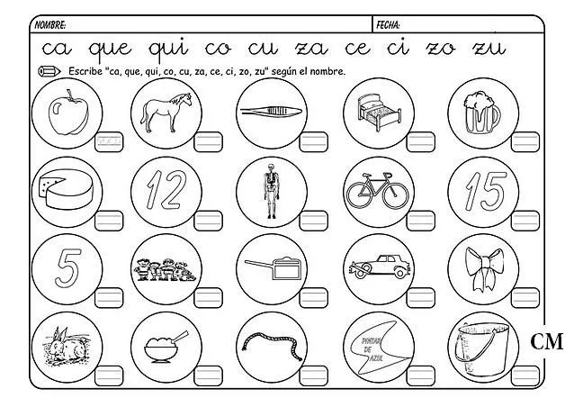 Tareas para niños de primer grado de Primaria para imprimir - Imagui