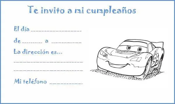 Tarjeta de cumpleaños de flores para rellenar en blanco y negro ...