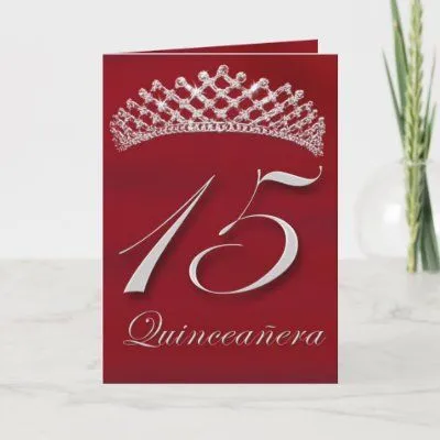 Tarjeta de cumpleaños quinceañeras - Imagui