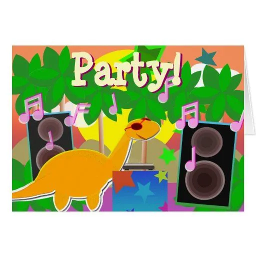 Tarjeta del dinosaurio del feliz cumpleaños del fi | Zazzle