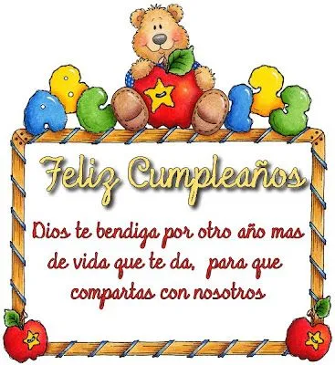 Tarjeta de Feliz Cumpleaños III | Separadores Cristianos