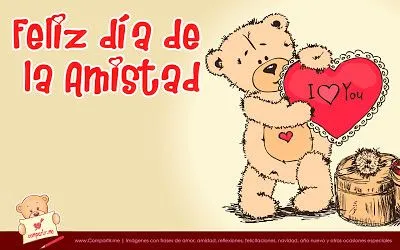 Tarjeta para Imprimir por el Día de la Amistad - 14 de Febrero ...