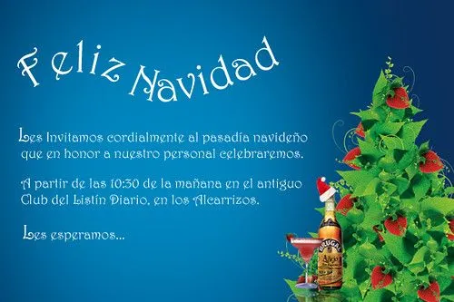 Tarjeta Invitacion Navidad Nueva | Flickr - Photo Sharing!