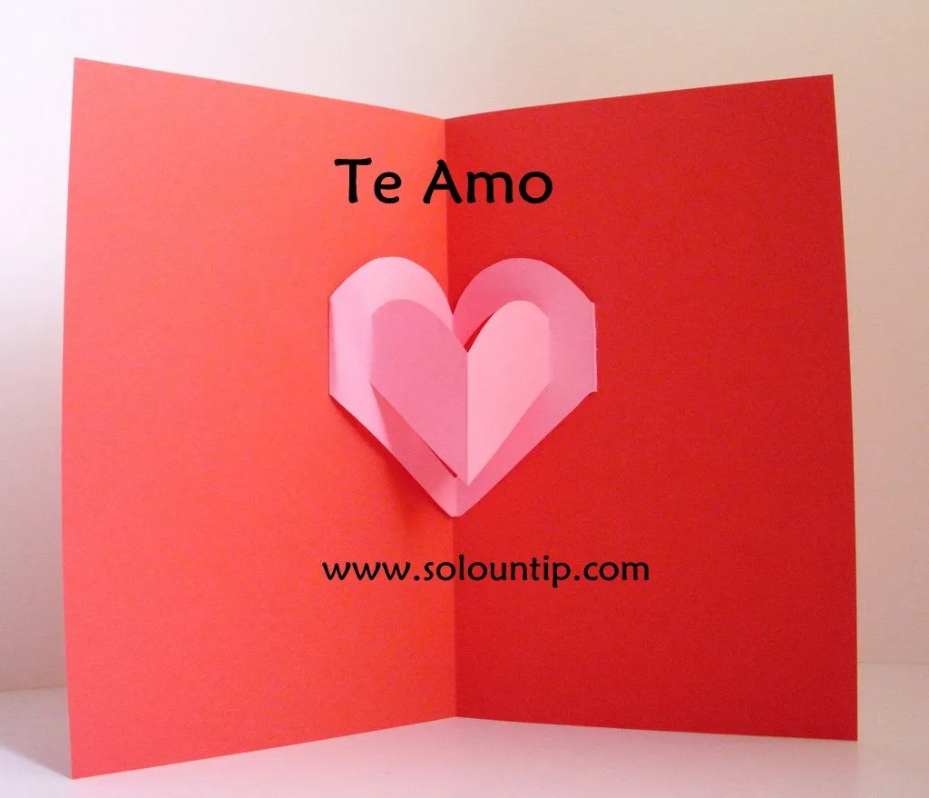 Como hacer una tarjeta para mi novio | Solountip.