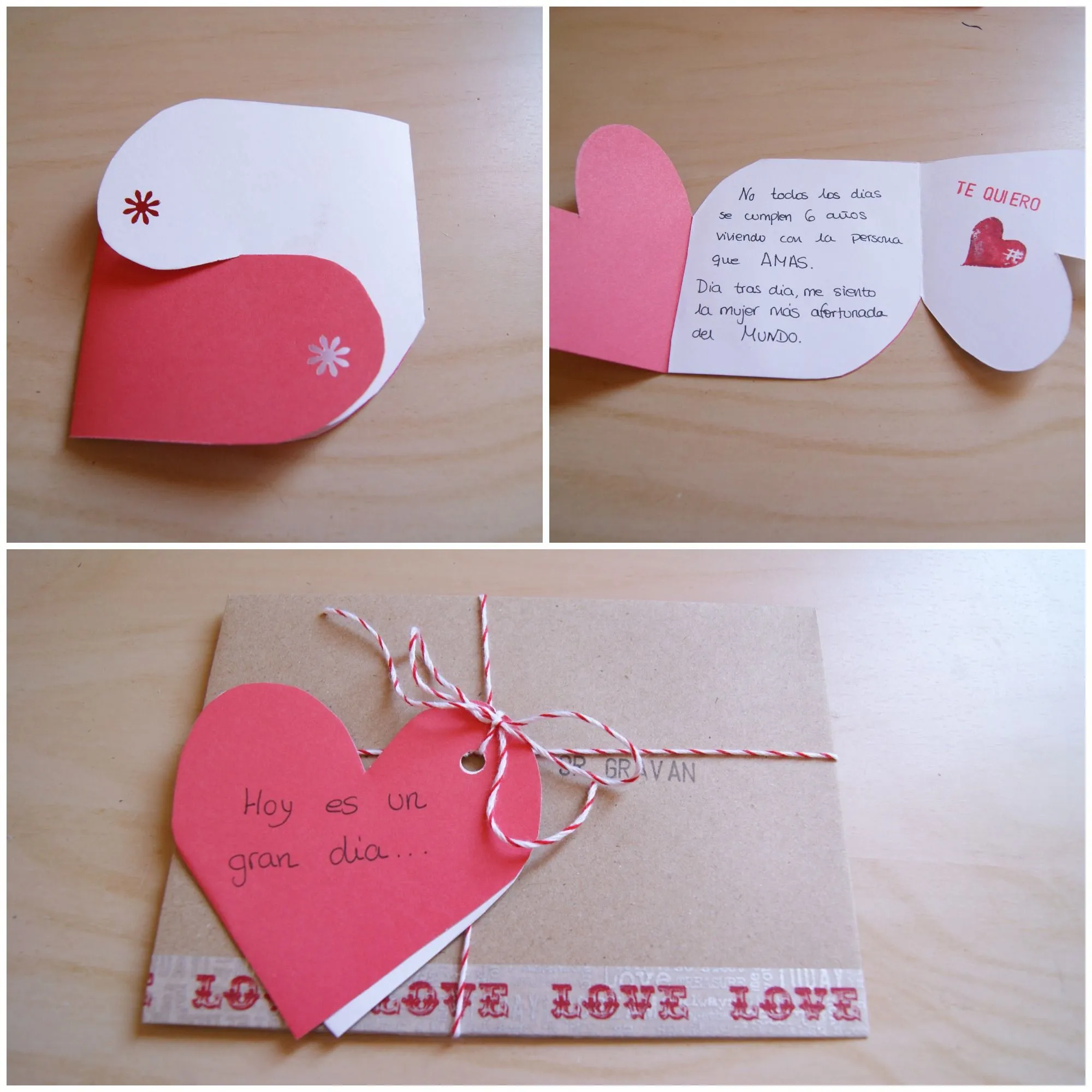 Una tarjeta para San Valentin DiY | Mi boda diy