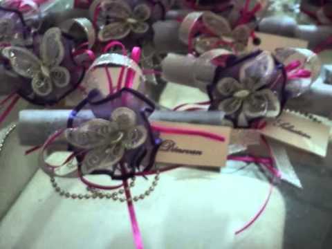 tarjetas para 15 en botellas y rollos pergamino - YouTube