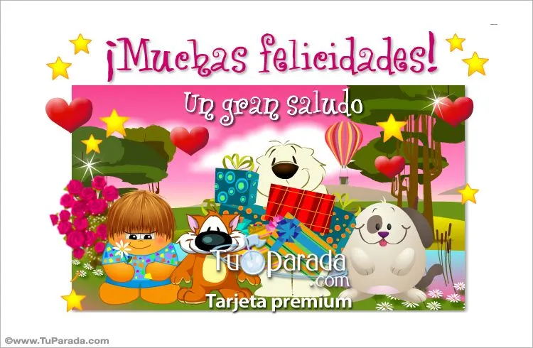 Tarjetas de ahijados, postales para ahijados, ecards ahijados