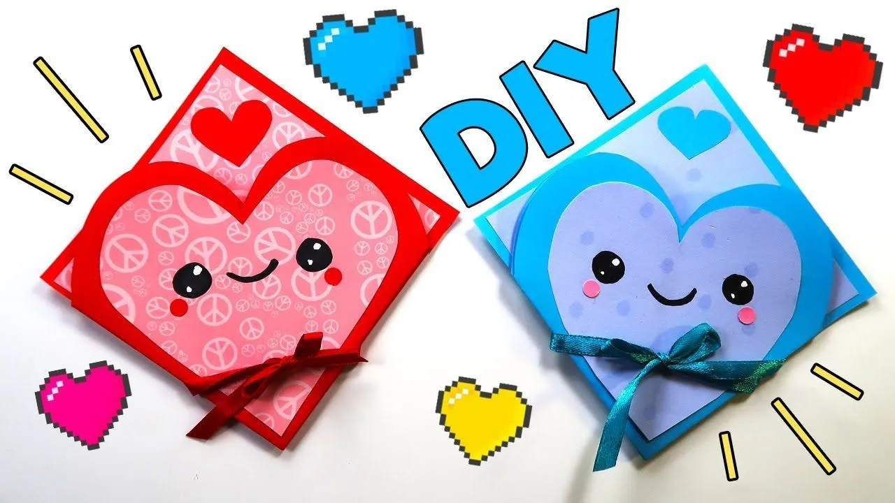 TARJETAS DE AMOR - DIY - LOVE CARDS - YouTube