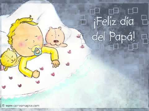Tarjetas animadas de Día del Padre - CorreoMagico.com - YouTube