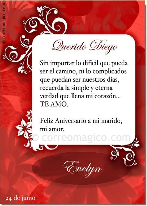 Tarjetas de aniversario - Imagui