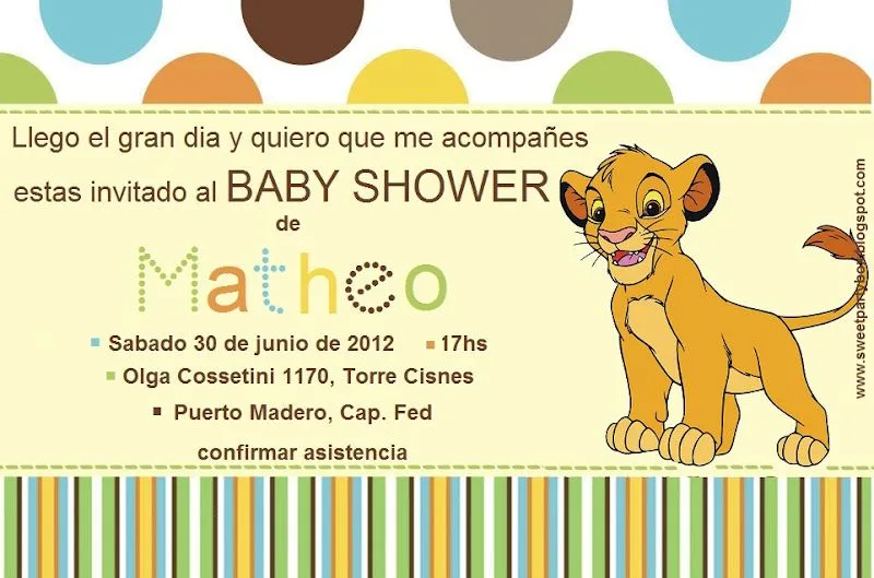 Tarjetas de baby shower para niño de animalitos - Imagui