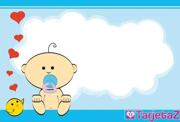 Tarjetas para baby shower | TarjetaZ