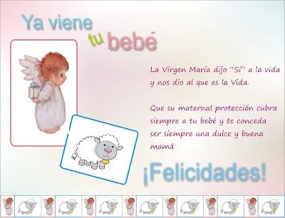 La vida plena en plena vida - PARA UN NUEVO BEBE - ORACIONES