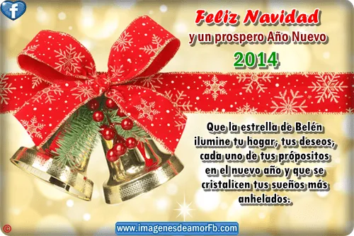 Tarjetas bonitas de navidad para facebook Imagenes bonitas con ...