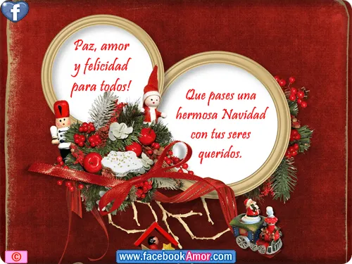 Tarjetas bonitas de navidad Imagenes Bonitas para Facebook Amor y ...