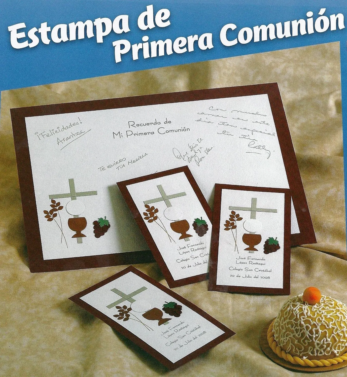 Como hacer tarjetas para primera comunión | Solountip.