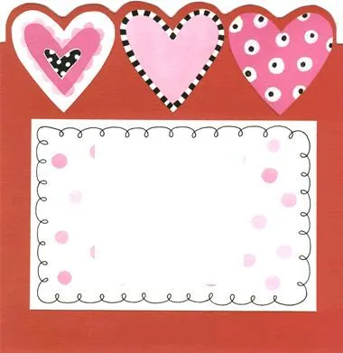 Tarjetas con corazones para imprimir | Tarjetas para imprimir