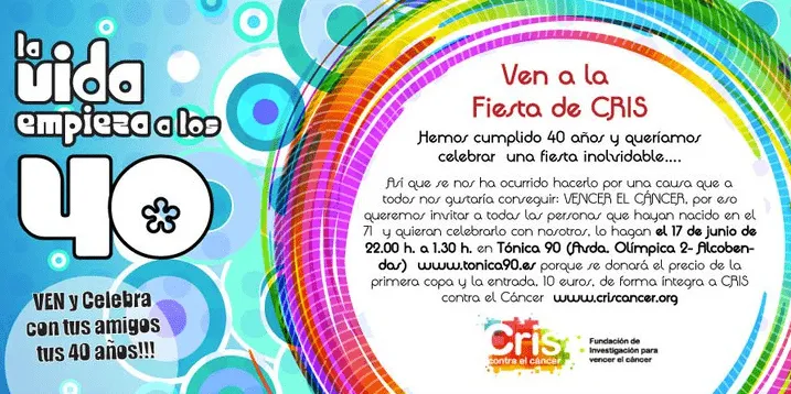 Tarjetas de cumpleaños de 40 - Imagui