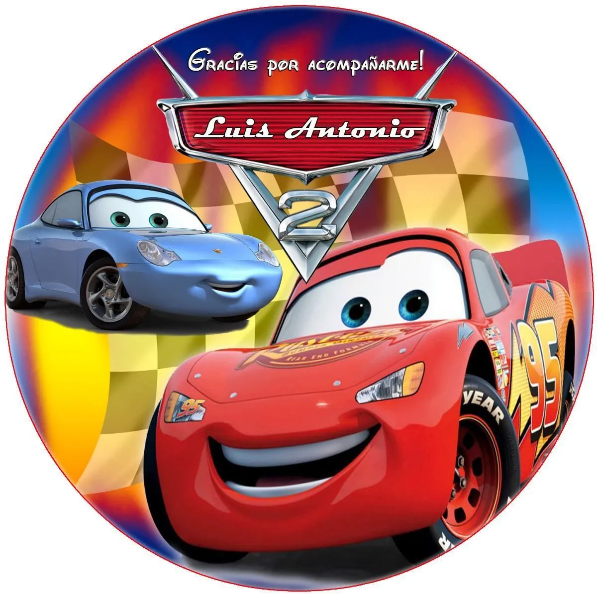 tarjetas de cumpleanos para imprimir de cars 2 | cars | Pinterest ...