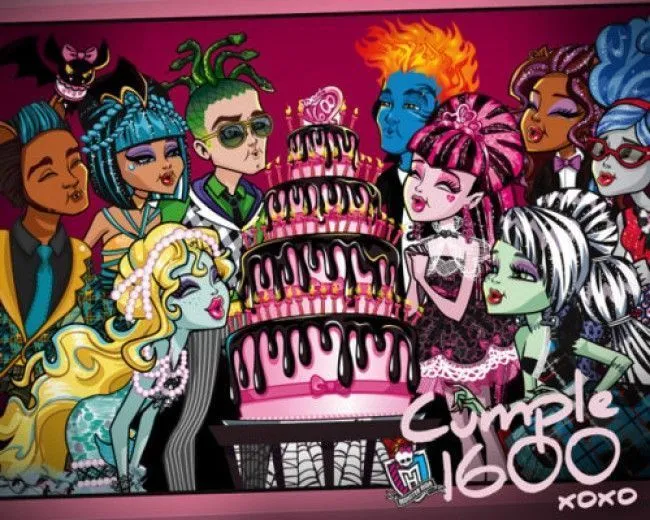 Feliz cumpleaños de las Monster High - Imagui