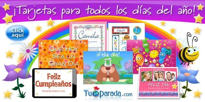 Tarjetas para cada dia de felicidades, amistad, amor y saludos ...