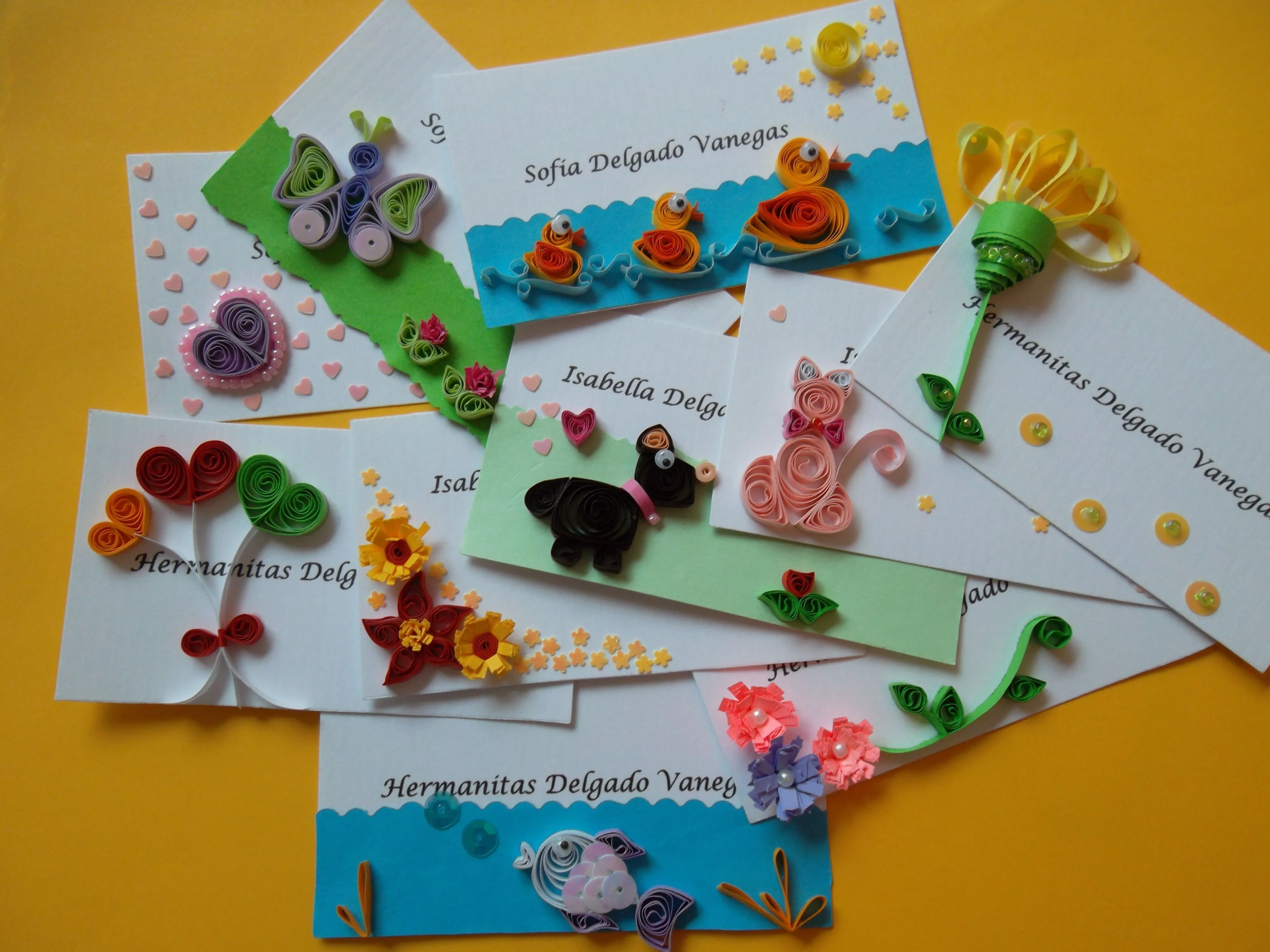 tarjetas filigrana, hechas a mano con amor | tarjetitas y más ...