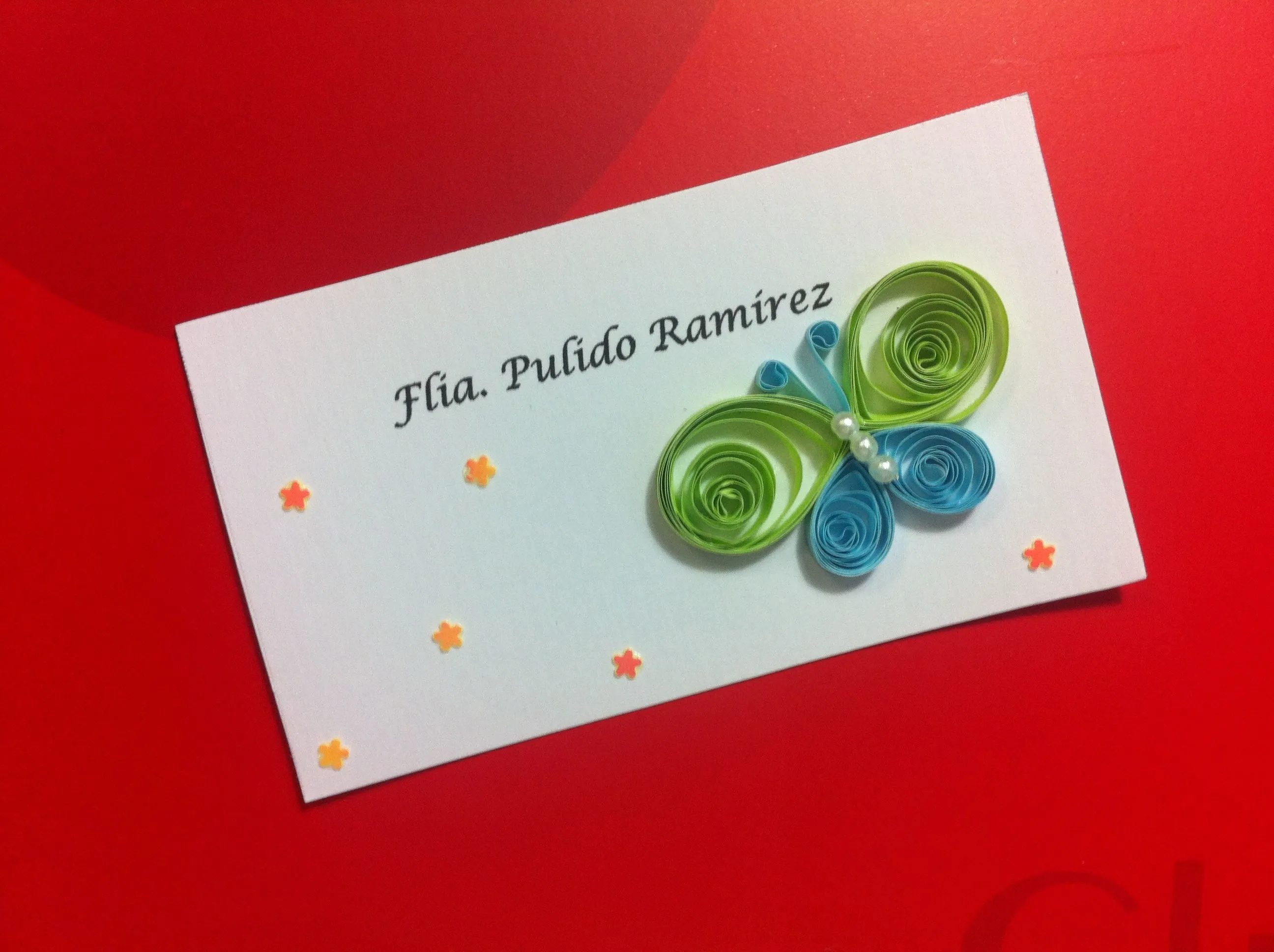 tarjetas filigrana, hechas a mano con amor | Creatividad ...