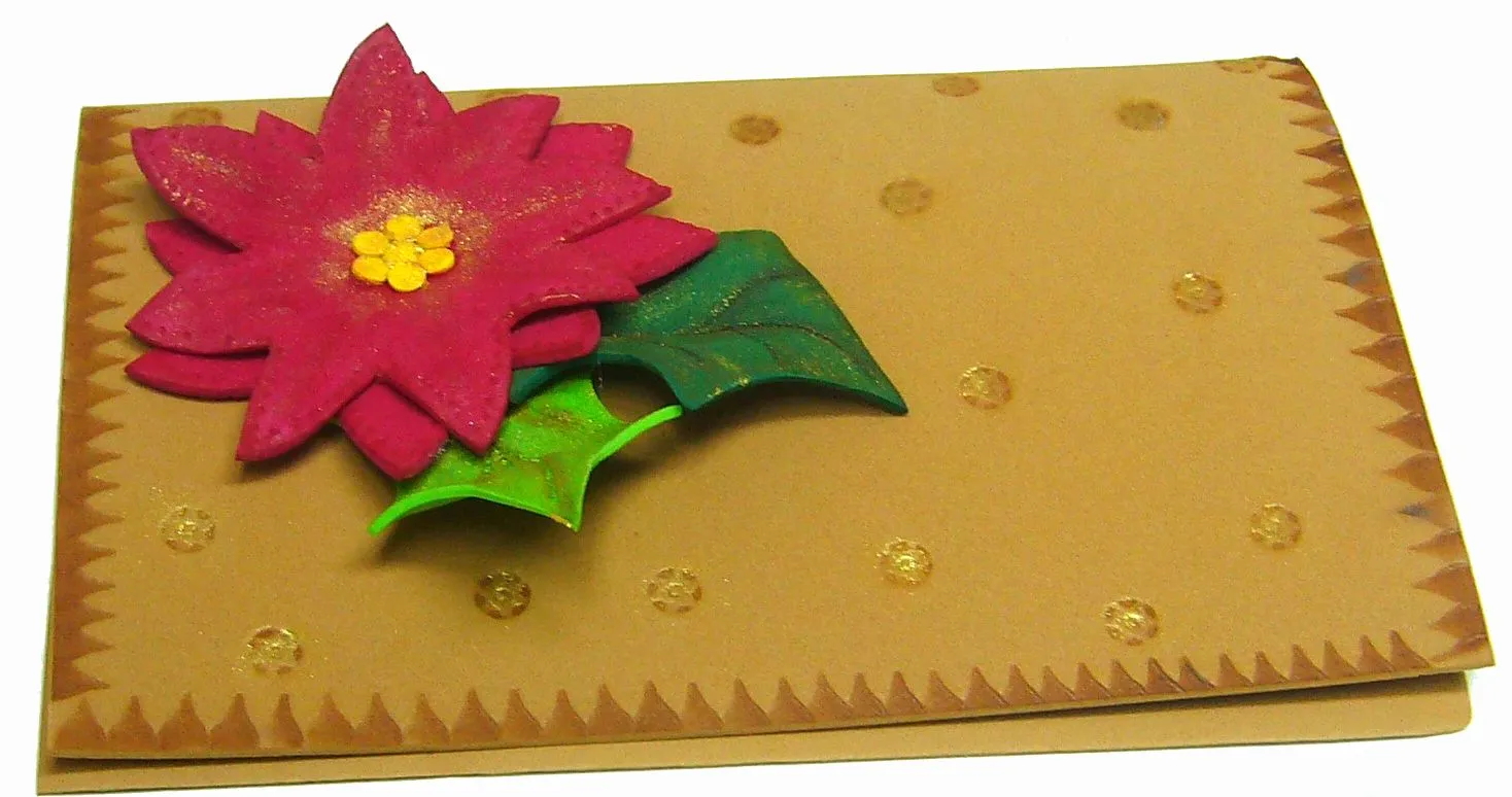 Tarjetas navideñas en foami - Imagui