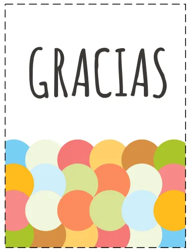 Tarjetas para dar las gracias - Manualidades