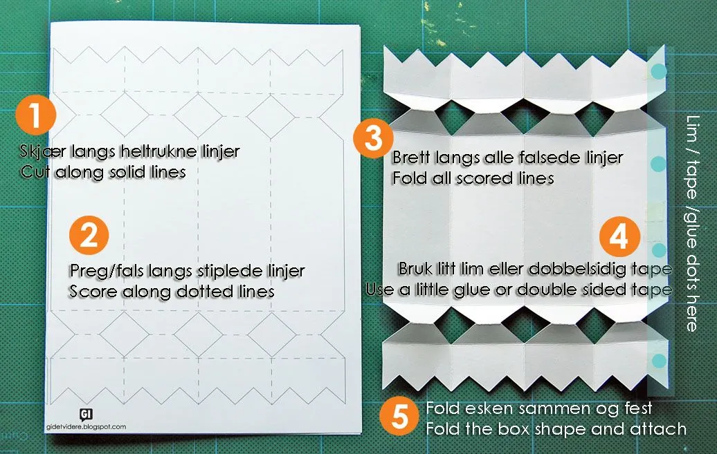 Tarjetas Imprimibles: Cajitas con forma de caramelos