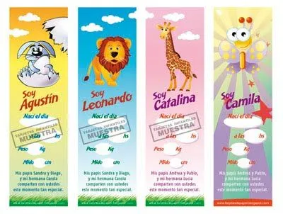 Tarjetas Infantiles