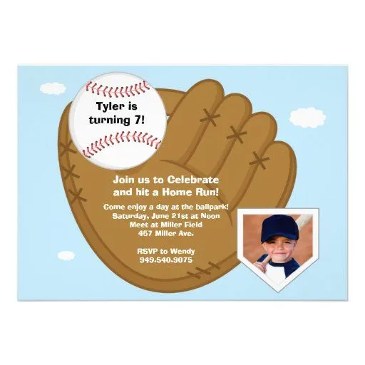 Imagenes de tarjetas de cumpleaño de beisbol - Imagui