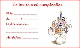 Tarjetas de cumpleanos para niños - Imagui