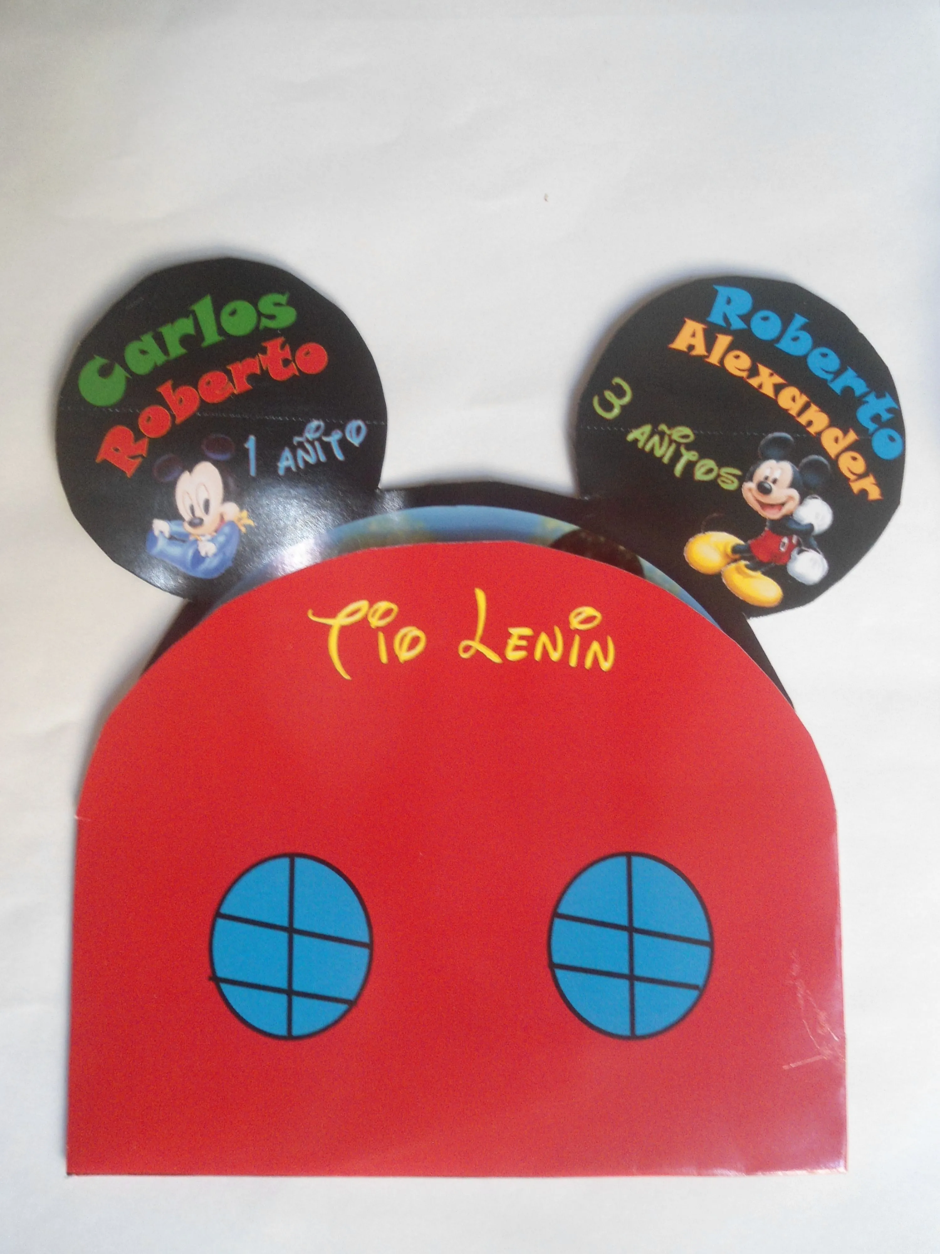 Tarjetas de Invitación para Cumpleños “La Casa de Mickey Mouse ...