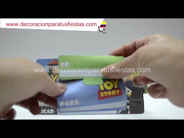 Tarjetas de invitación para decoración infantil de cumpleaños de ...