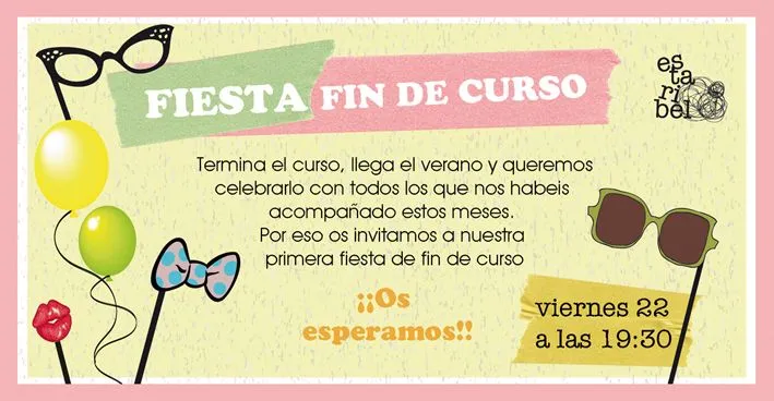 TARJETAS INVITACION FIESTA FIN DE CURSO - Imagui