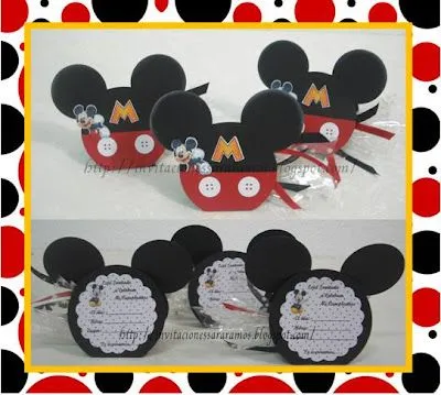 Invitación de Mickey y Minnie - Imagui