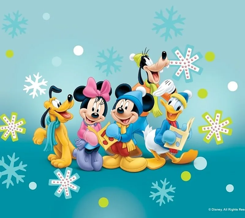 Imágenes navideñas de Minnie, Mickey y sus amigos. - Ideas y ...