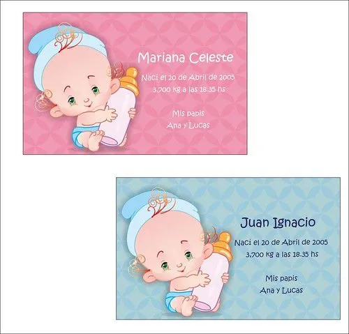 Tarjetas Nacimiento | Flickr - Photo Sharing!