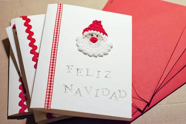 Tarjetas de Navidad hechas a mano | Flickr - Photo Sharing!