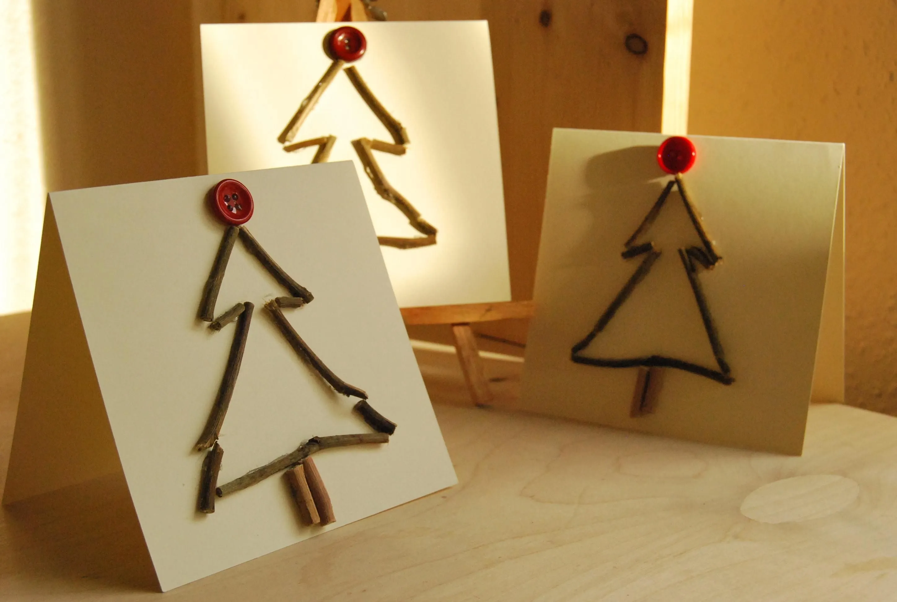 tarjetas de Navidad hechas a mano | Manualidades Infantiles