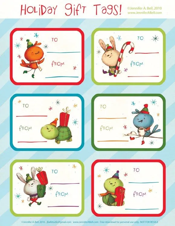 Tarjetas de Navidad para imprimir I ~ Mamás y Bebés Blog